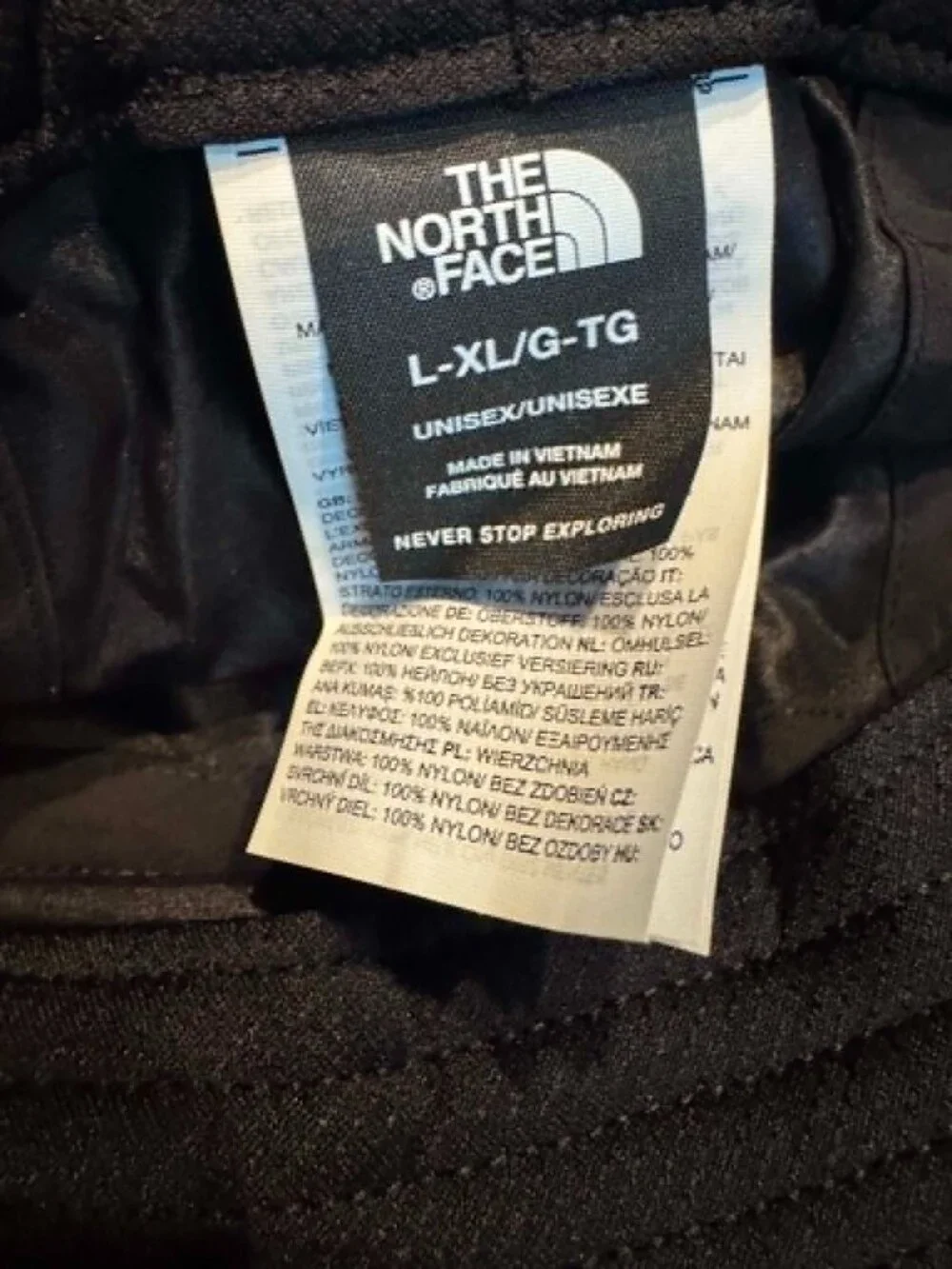 The North Face Cypress Tech Bucket Hat TNF Unisex Black Size L/XL $40